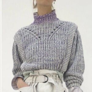 NWOT Etoile Isabel Marant Women's Lotiya Cotton Blend Sweater Size Large